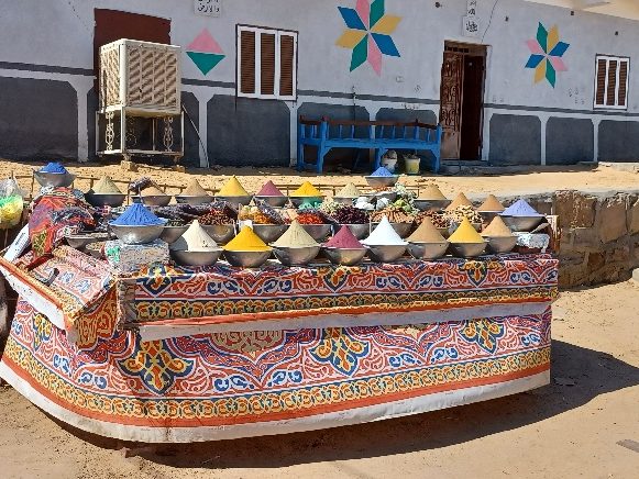 Colourful spices
