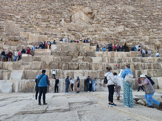 Great Pyramid entrance