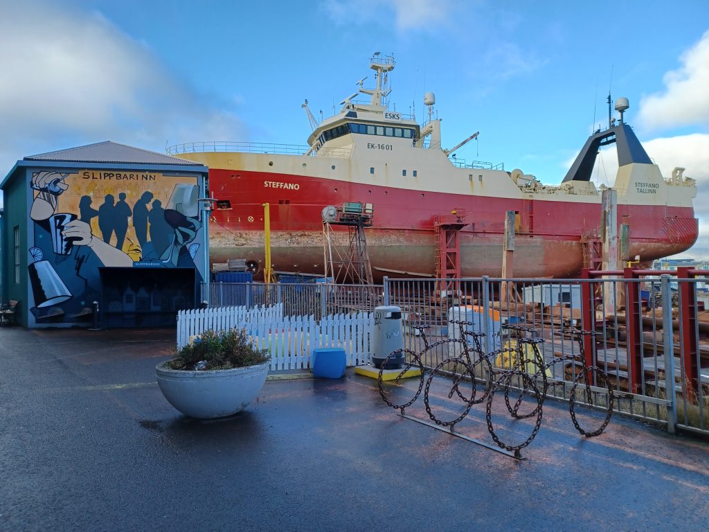 Shipyard, and art works