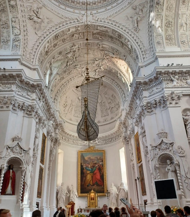 Interior of St Peter and St Paul Church, Vilnius