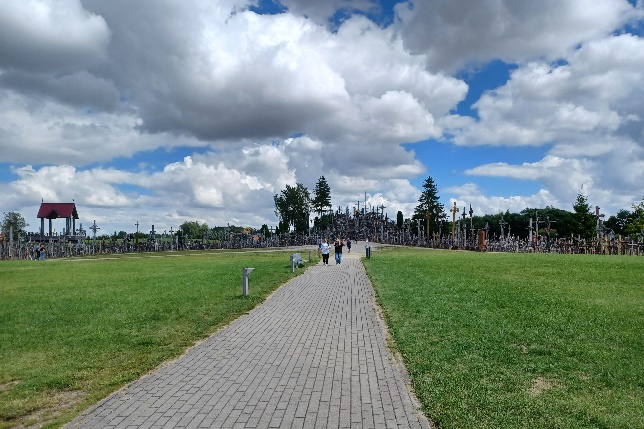 Pathway to the Hill of Crosses