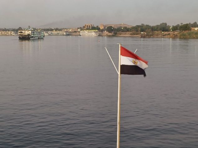 Approaching Kom Ombo