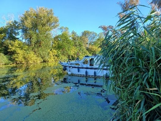 Our mooring, Ray-sur-Saône
