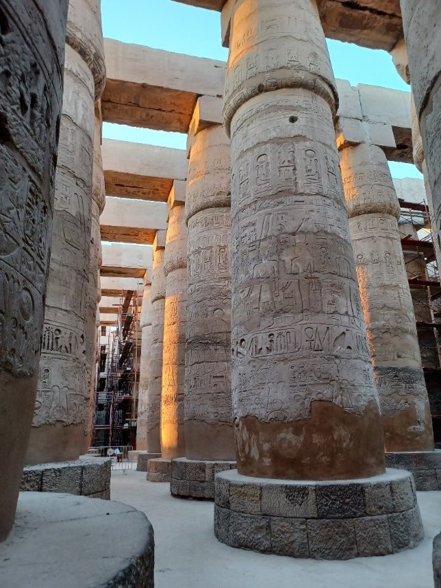 Columns in Karnak