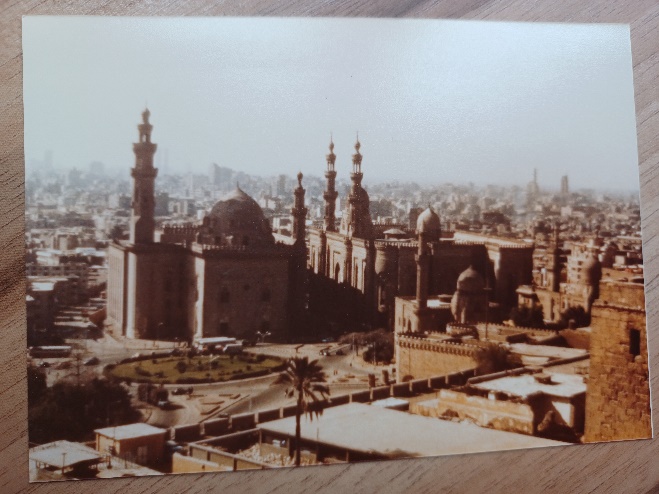 Mosque-Madrassa of Sultan Hassan, decades ago
