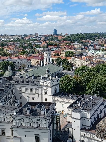 The Palace of the Grand Dukes of Lithuania: View from Gediminas Tower