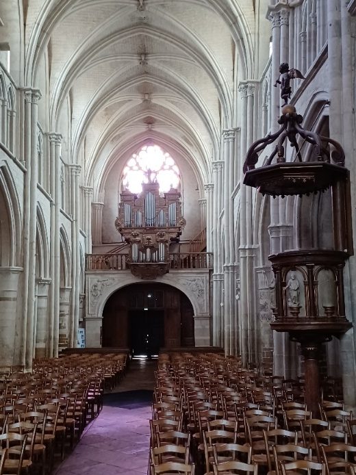 Inside the Church of Notre-Dame, Auxonne