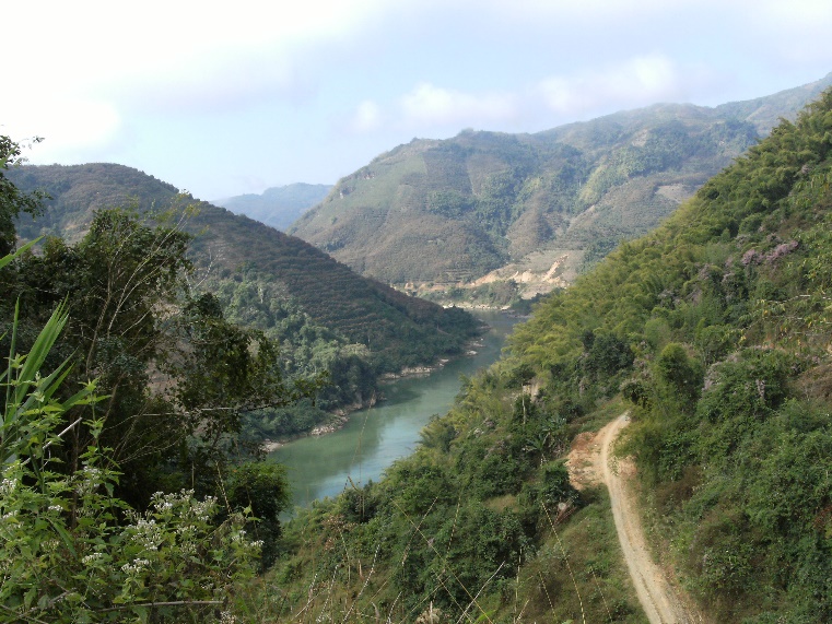 Mekong river, China