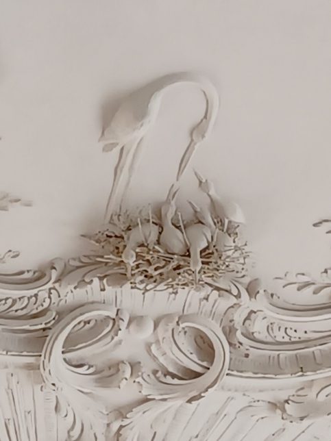Centrepiece of the Grand Ballroom, Rundale Palace