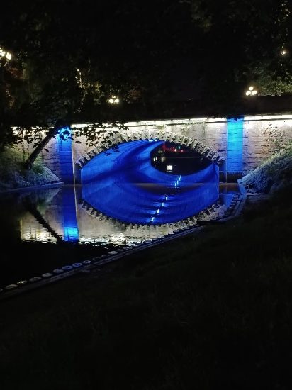 Canal bridge, Kronvalda Park