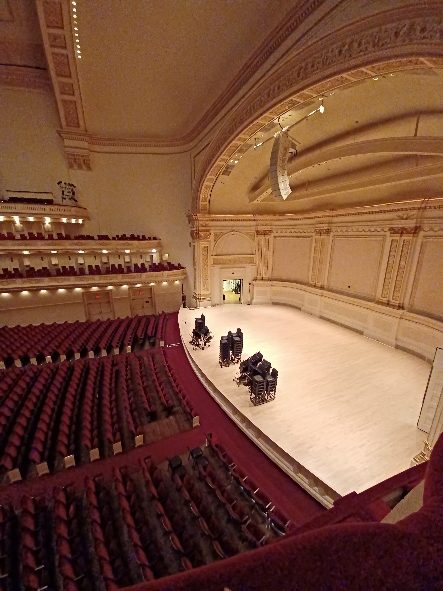 Entrance to Carnegie Hall