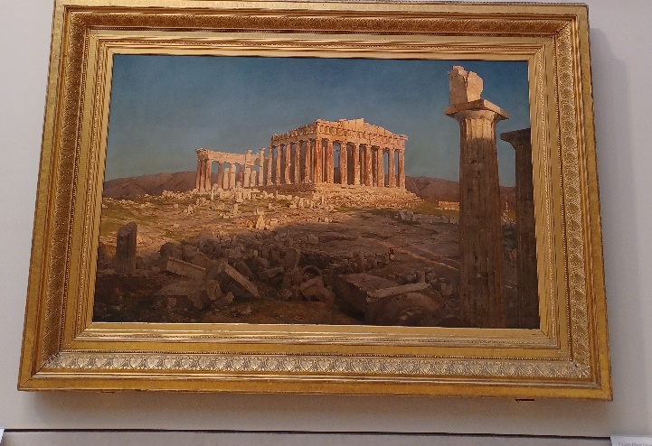 The Parthenon by Frederick Edwin Church