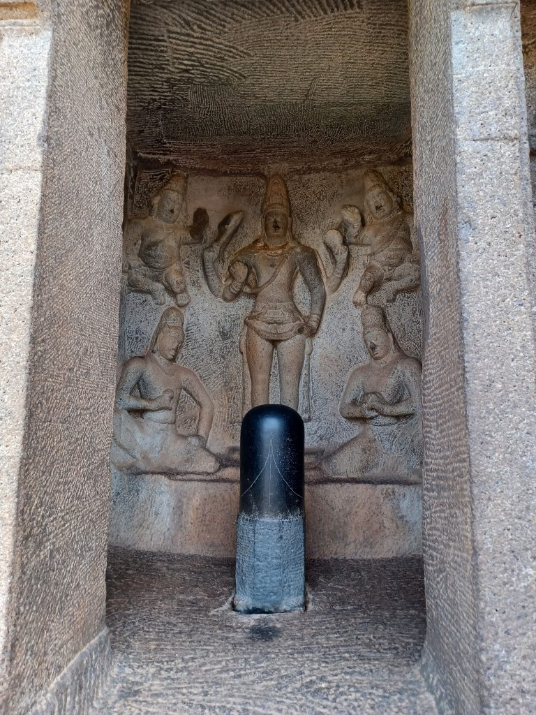 Shiva's shrine with Shiva lingam