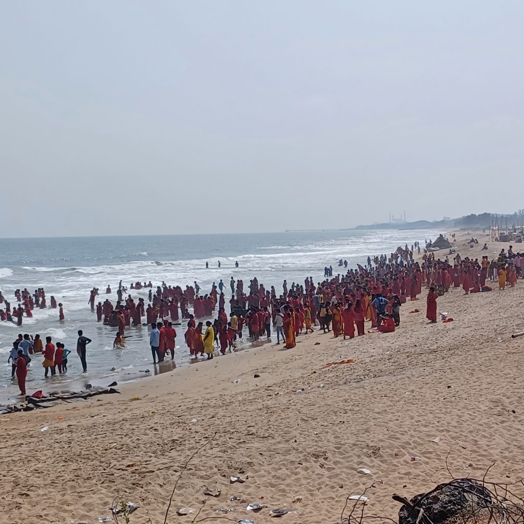 Cleansing Time, Mammalapuram Beach