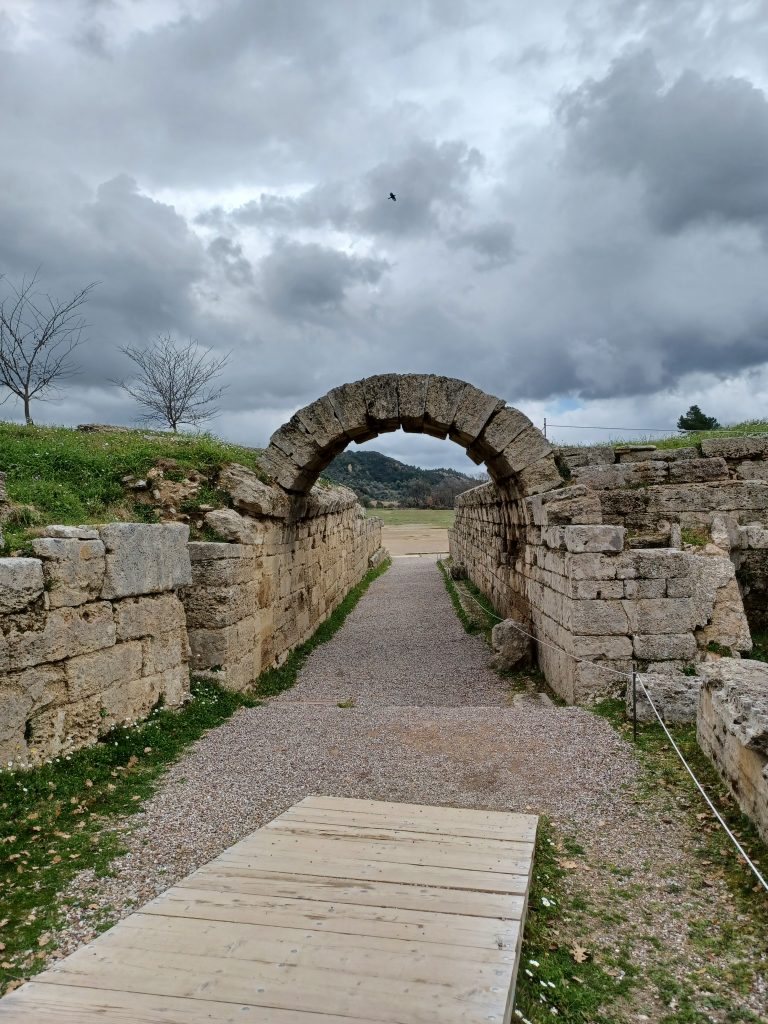 Entrance to the stadion