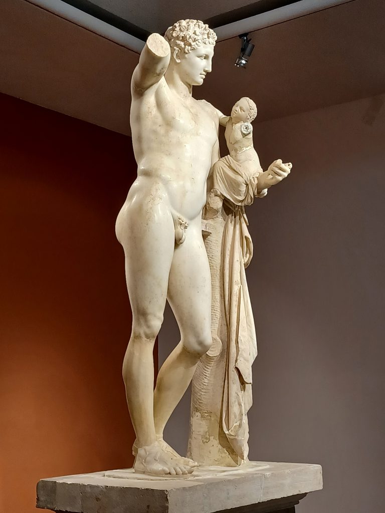 Hermes with baby Dionysus