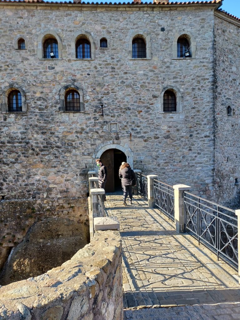 Bridge leading to the Monastery of St Stephens
