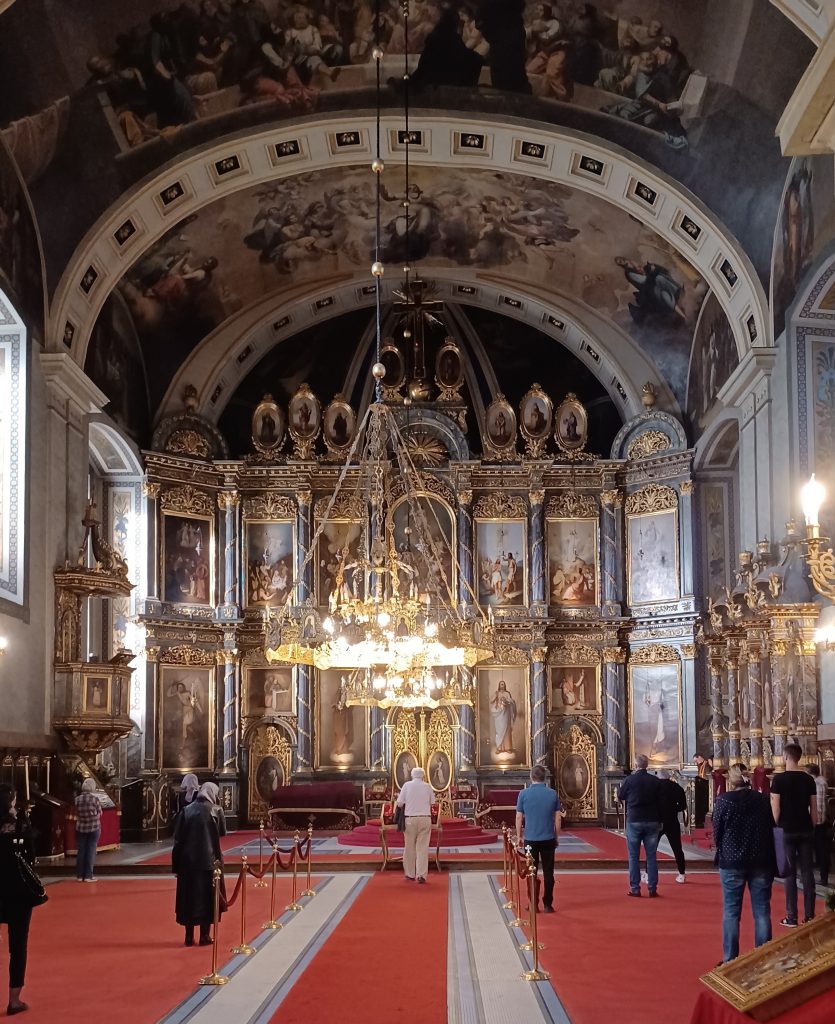 Interior of Cathedral Church of St Michael the Archangel, Belgrade