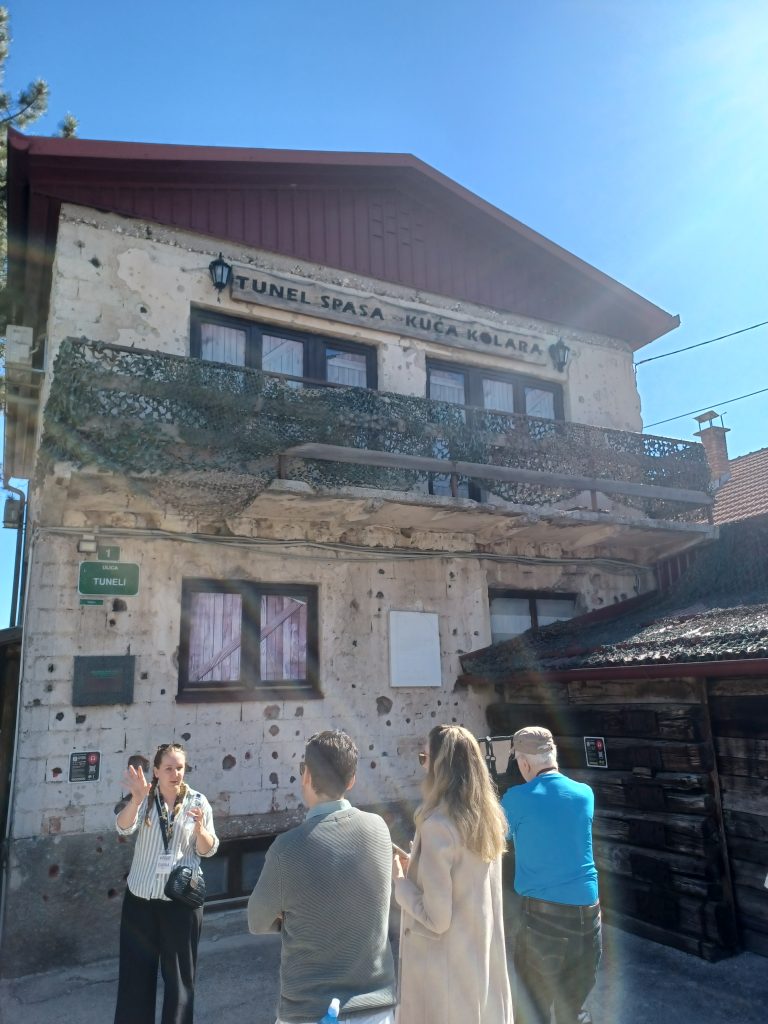 House at Entrance to Tunnel of Hope
