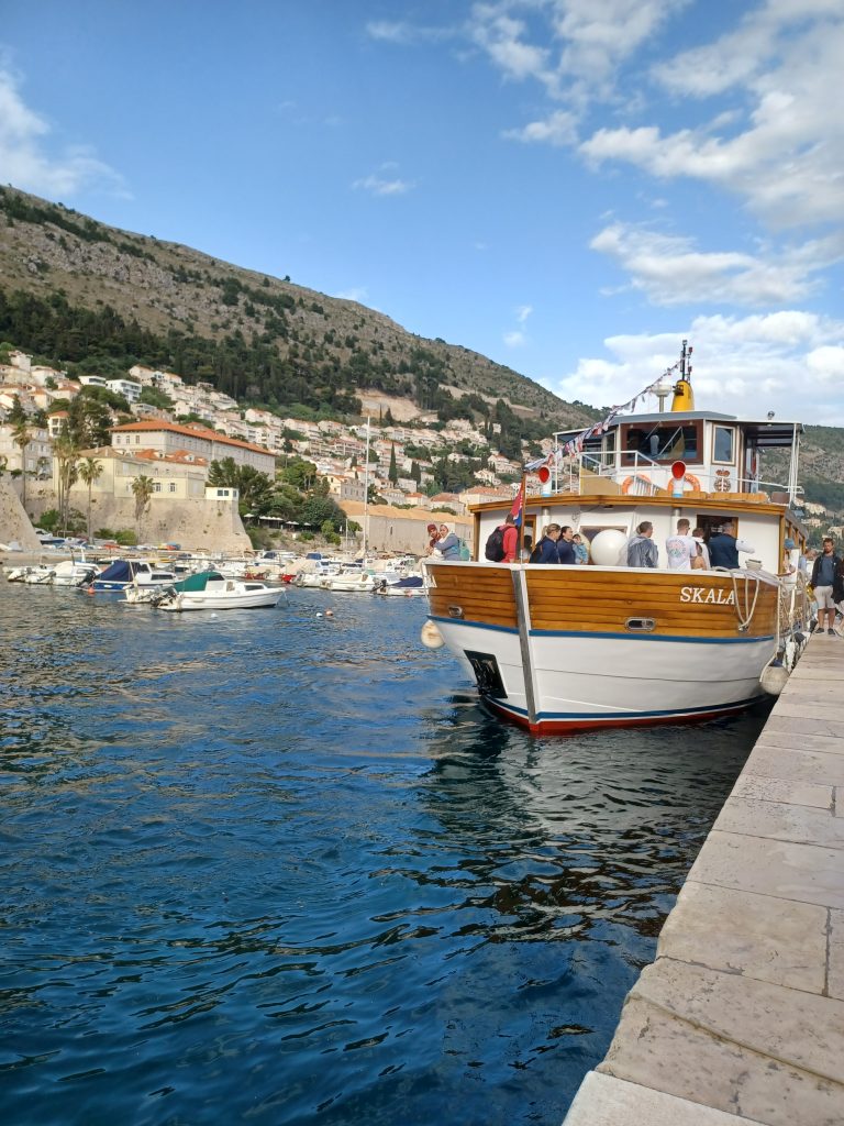 Ferry boat alongside
