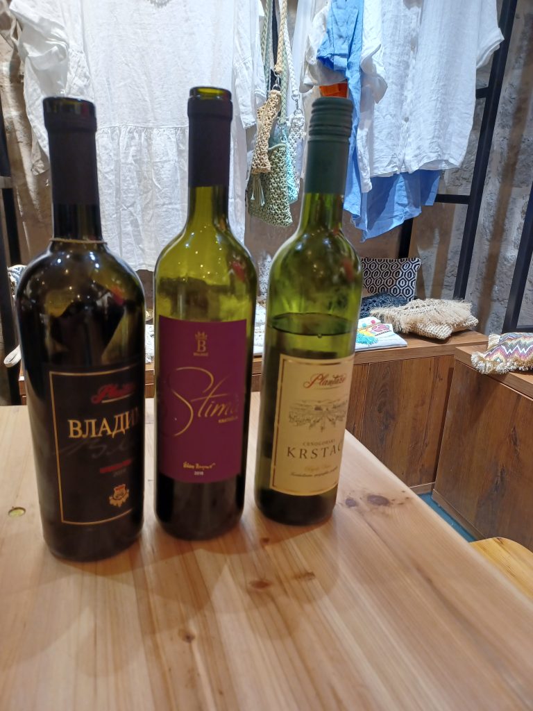 Three good Montenegrin wines