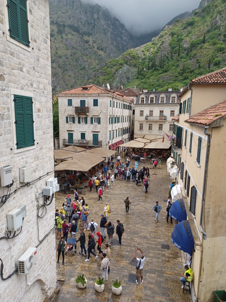 View from the walls, Kotor