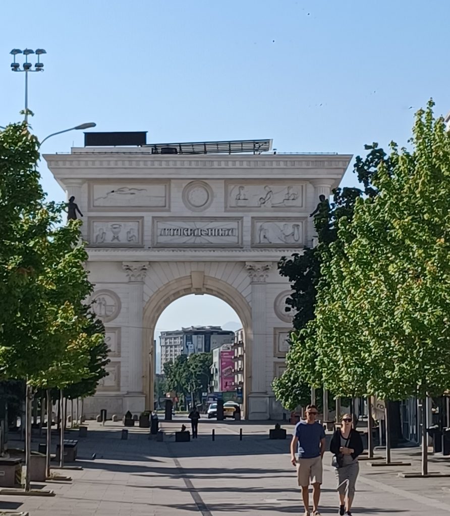 Triumphal Arch, Skopje