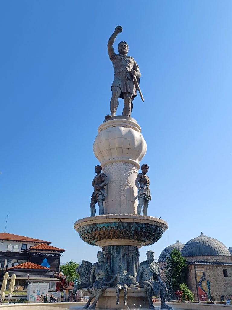 Philip II of Macedon, Skopje