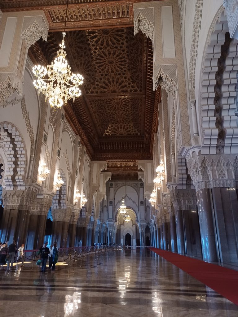 Interior, King Hassan II Mosque