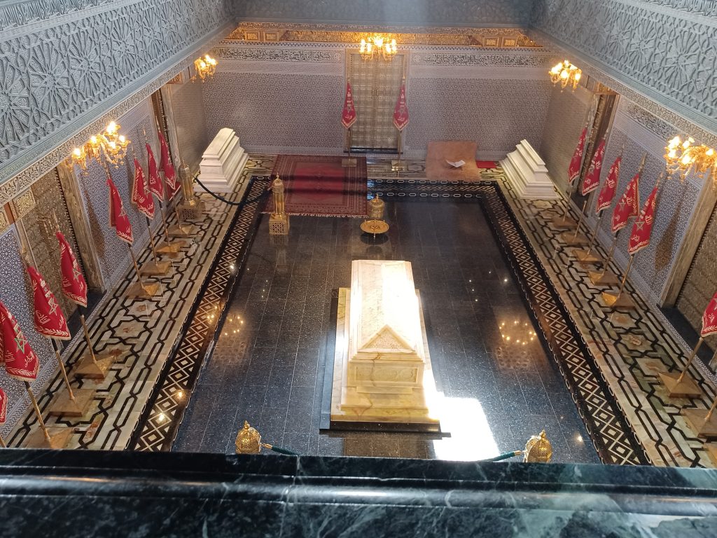 Interior, Mohammed V Mausoleum, Rabat