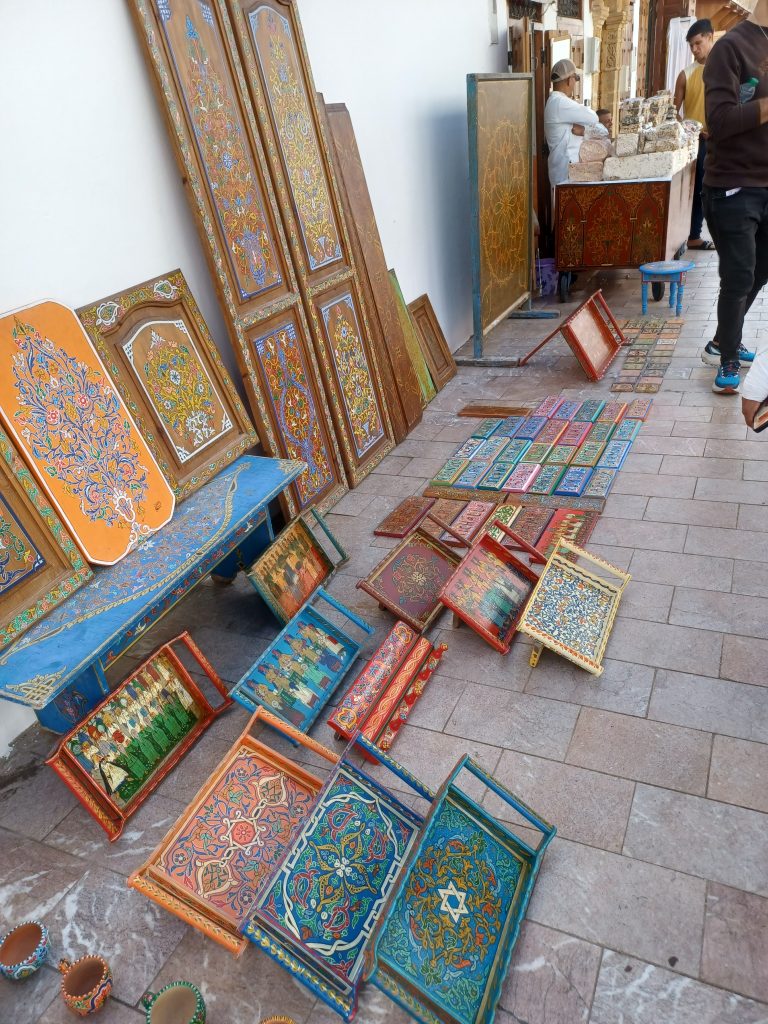 Inside the Kasbah of the Udayas, Rabat