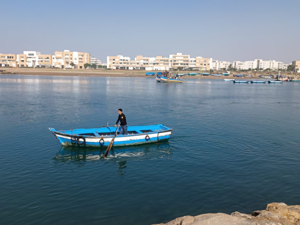 The Bou Regreg, between Rabat and Sale