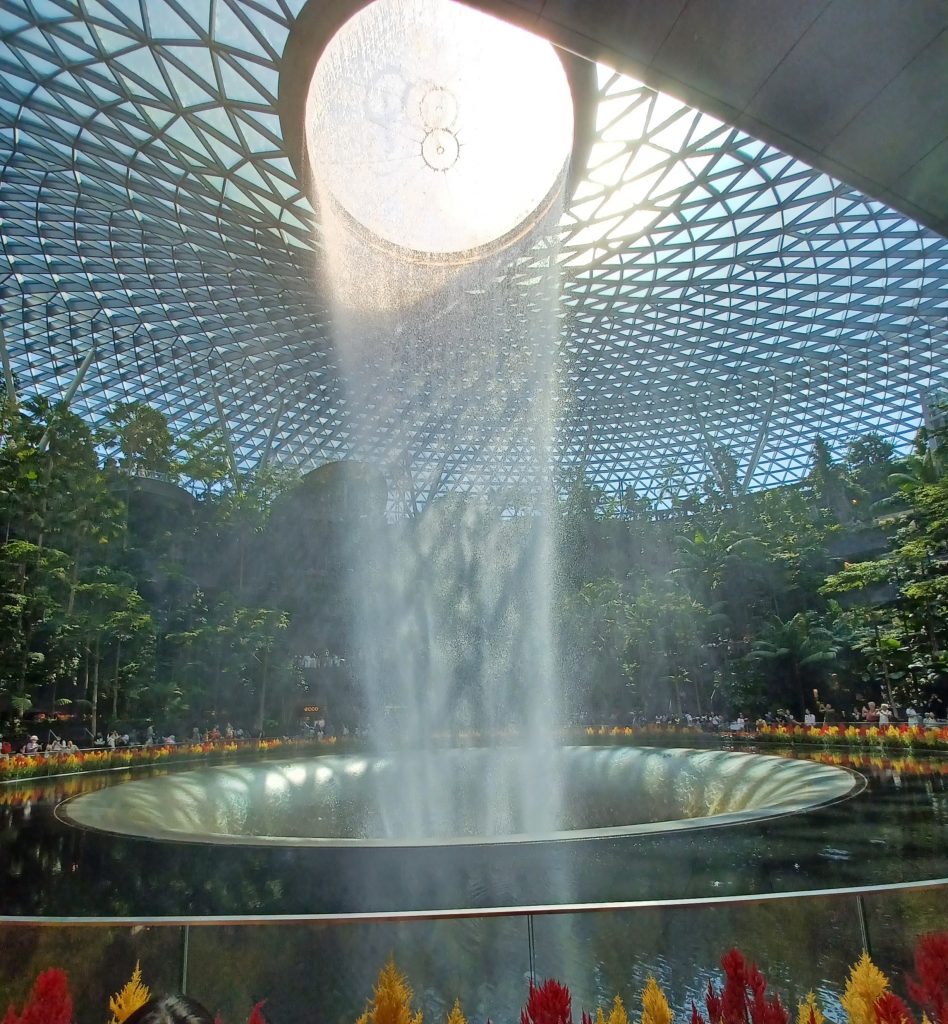 Jewel Rain Vortex, Changi Airport, Singapore