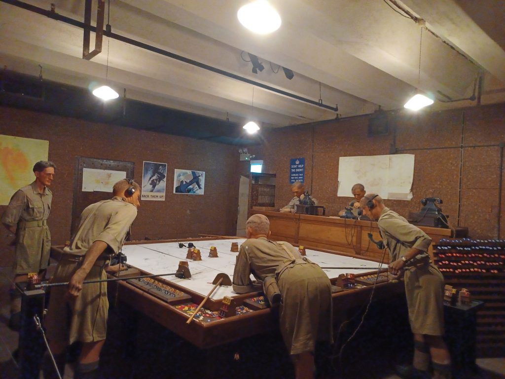 Inside the Battlebox, Fort Canning, Singapore