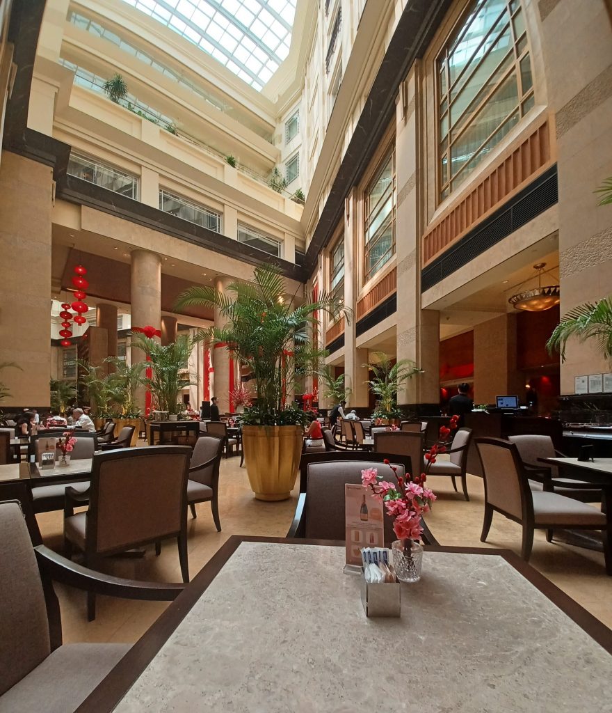 Cafe, Fullerton Hotel