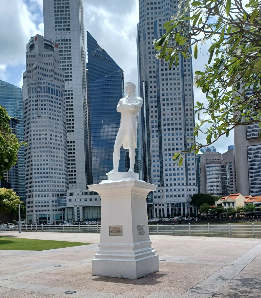 Sir Stamford Raffles, Singapore