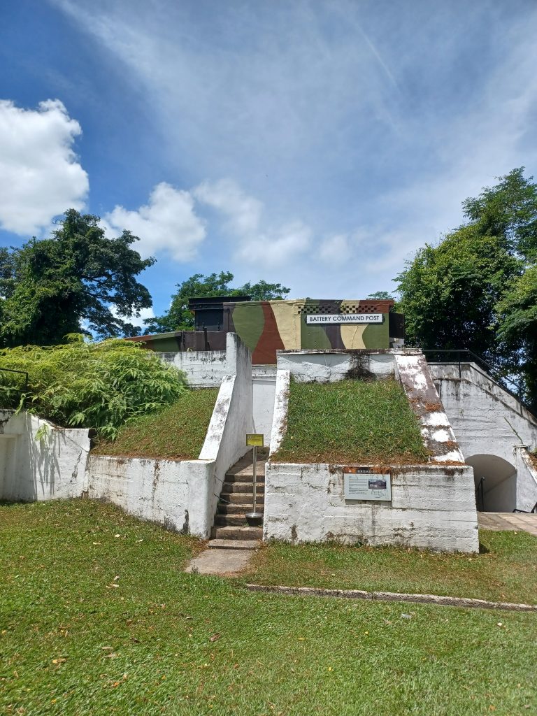 Command post, Fort Siloso