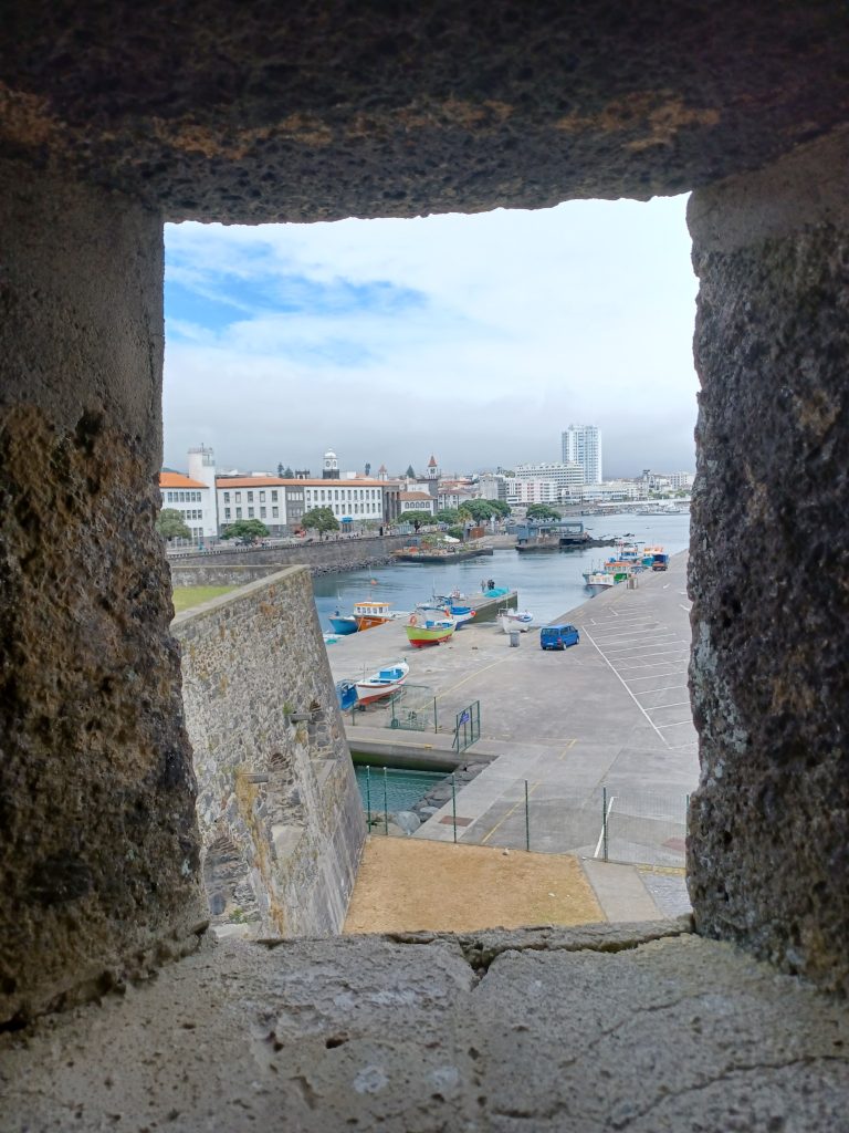 Inside the Fort of Sao Bras