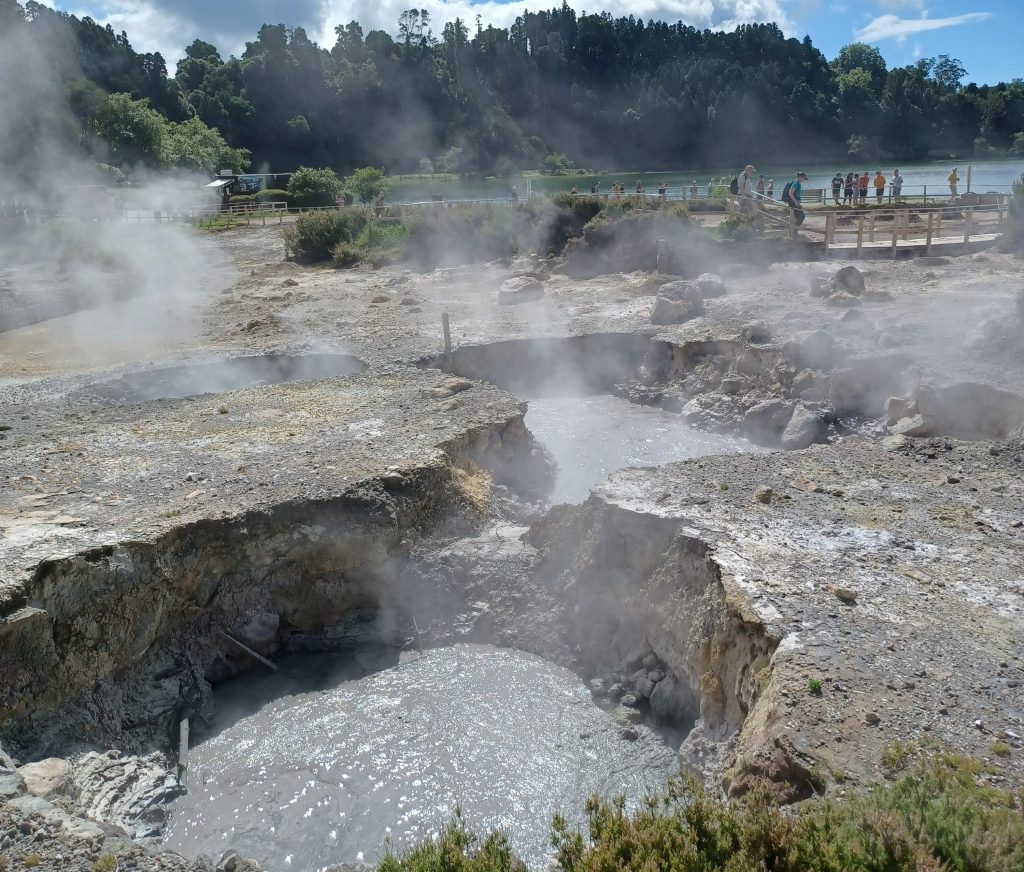 Geothermal activity, Furnas, Sao Miguel
