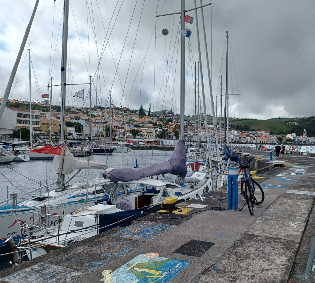 Yachts, Horta Marina, Faial