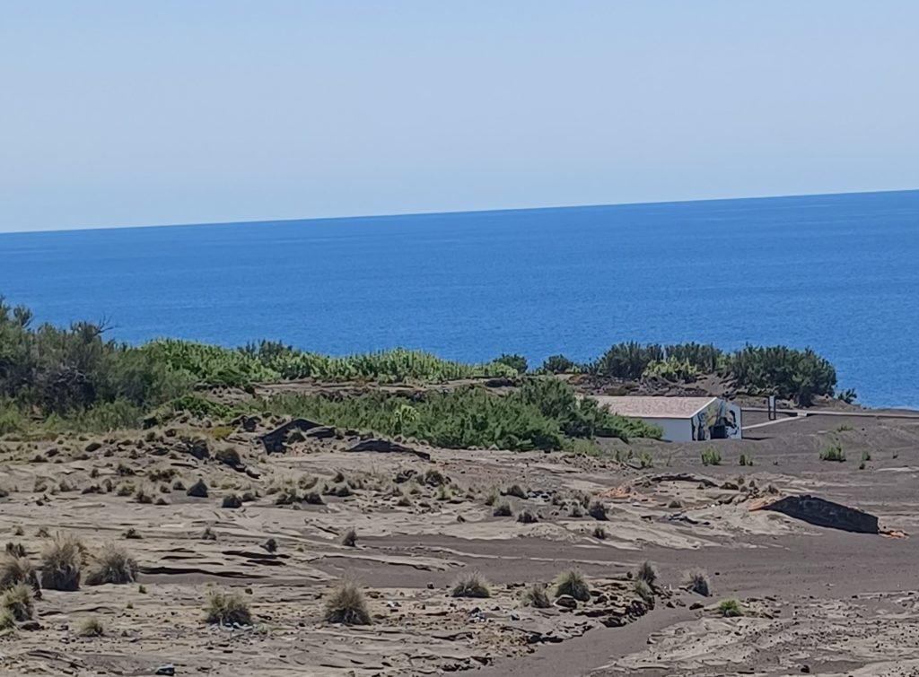 Buried whalers' houses, Capelinhos Volcano, Faial