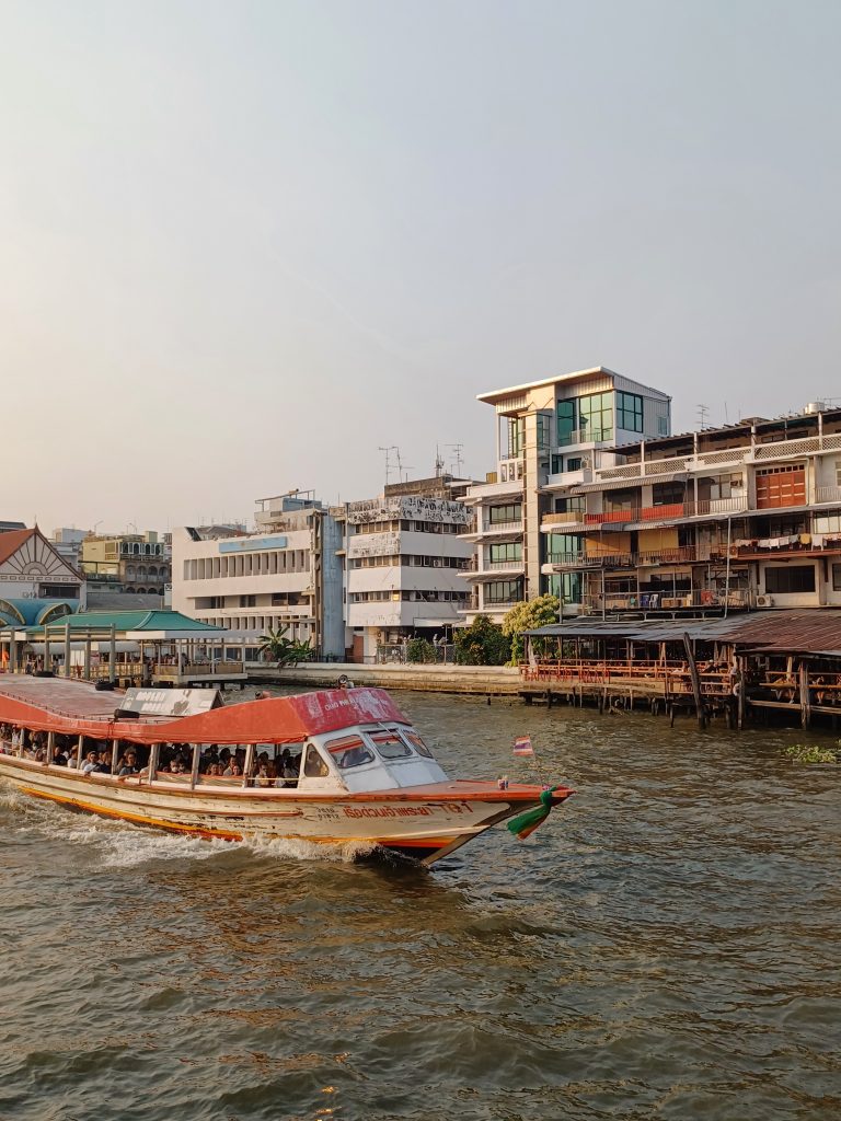 River Traffic, Chao Phraya River, Bangkok