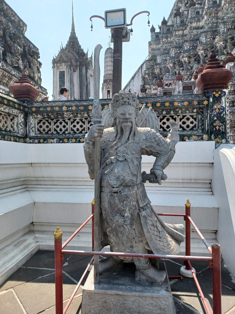 Stone Chinese figure, Wat Arun