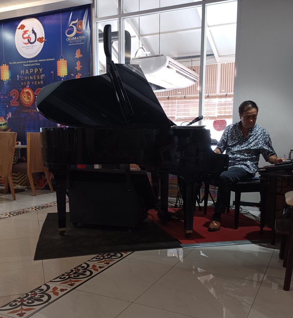 Grand Piano in Chinatown