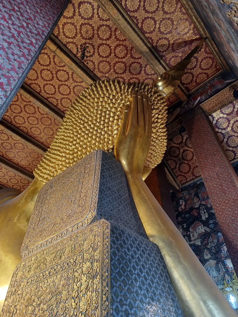 Head of Reclining Buddha, Wat Pho