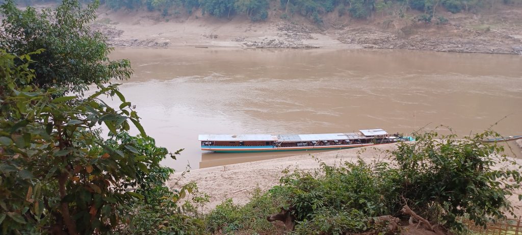 Slow boat on the Mekong