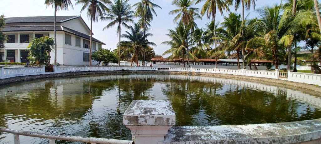 Theungketh Pond, National Museum, Luang Prabang