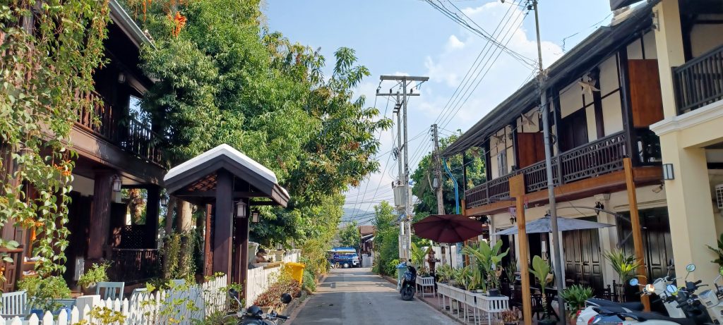 French style architecture, Luang Prabang