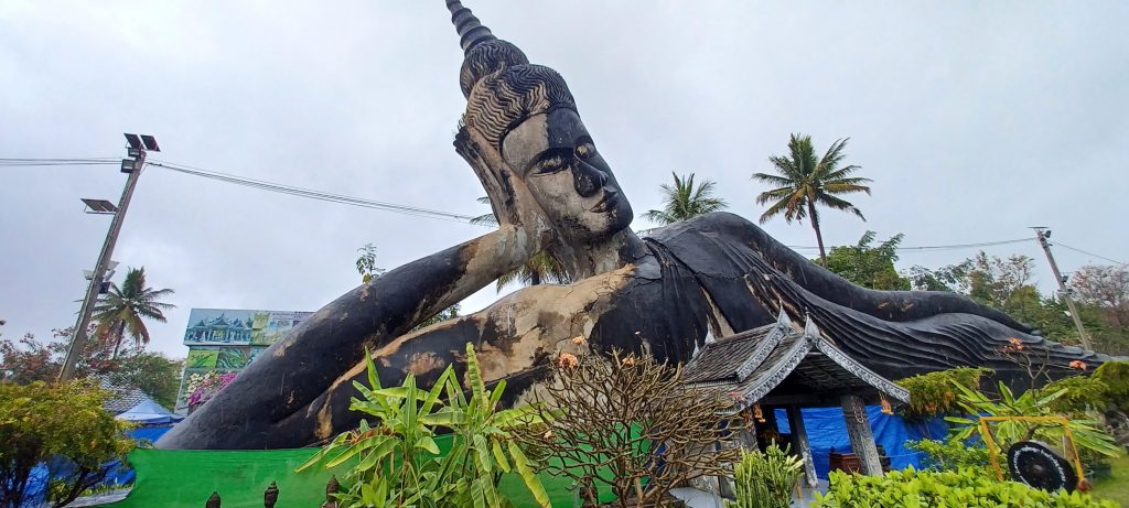 Reclining Buddha, Buddha Park, Thadeua village, near Vientiane