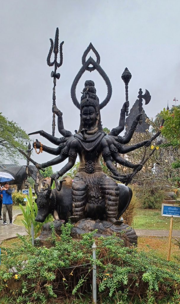 Shiva with Nandi, the divine mount